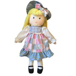 Holly Hobbie Cloth Doll Vintage 1990